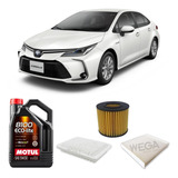 Kit 3 Filtros Wega Toyota Corolla Y Motul 5w30 X4 Litros