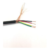 Cable Tetrapolar 4 X 0,25 + Malla Multifilar Plugtech Usa
