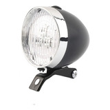 Luz Delantera Farol Faro Retro Led Pila Bicicleta Vintage 