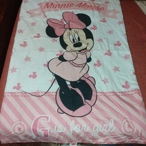 Acolchado Cuna Funcional Piñata Minnie 