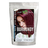 Tintura De Henna Cabello Y Barba Natural Burgundy 100 Gramos