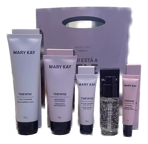 Kit Novo Timewise 3d Mary Kay + Brinde 