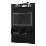 Panel Mueble Rack Tv Lisboa Preto 49 