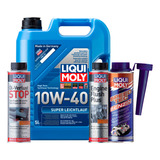 Liqui Moly 4 Pzas 10w40 Speed Tec Oel Verlust Stop +regalo