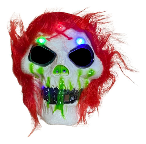 Mascara Led Neon Festa Balada Rave Halloween Cosplay