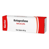 Ketoprofeno Gel 2.5 % 60 G Genfar