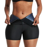 Bermuda Shorts Fitness Belt Effect Sauna Burn Fat