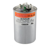 Huarew 35+3 Uf ±6% 35/3 Mfd 370/440 Vac Cbb65 Condensador Re