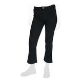 Jeans Taverniti Oxford Corto Elastizado Mujer