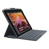 Funda Con Teclado Para iPad 5ta/6ta Generacion Negra