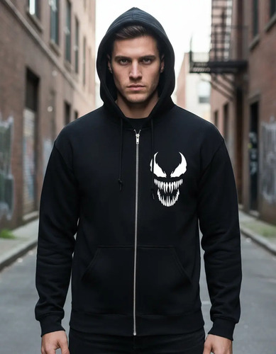 Sudadera De Venom Spiderman Marvel