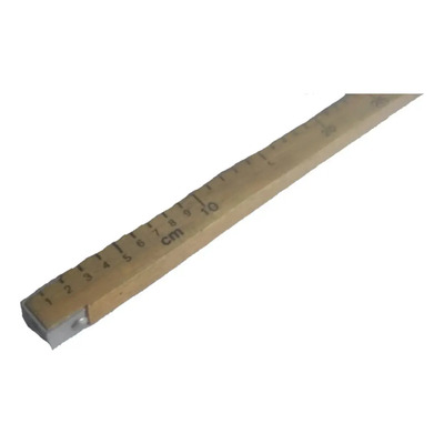 3 Metro Cuadrado De Madera Con Puntas De Alumino Longimetro | Envío gratis