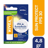 Nivea Bálsamo Labial Nivea Sun Protect Fps 30 4,8gr