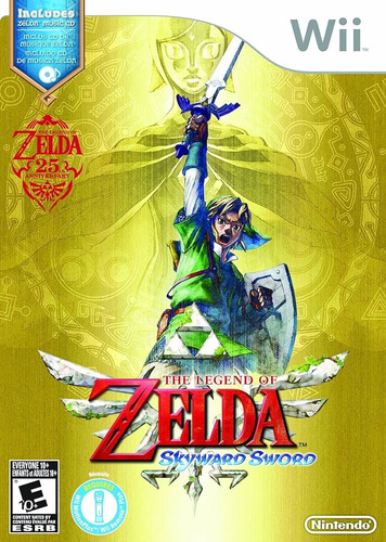 Jogo Zelda Skyward Sword Nintendo Wii Ntsc-us