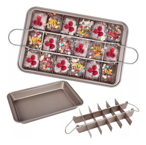 Molde De Pastel Brownie Pan Molde Para Hornear Herramientas