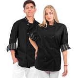 Chaqueta Chef Cocinero Hombre/mujer Cruzada Diseño-presente!