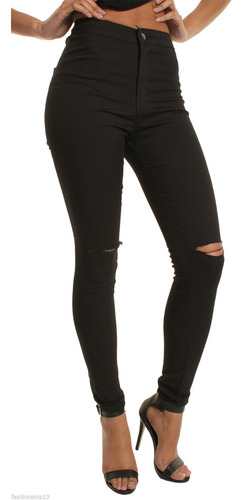 Pantalón Leggins Tipo Jeans Elástico Comodos Para Mujer
