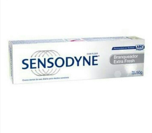 Atacado C/10 Creme Dental Sensodyne Branq Extra Fresh 50g