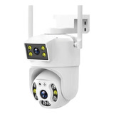 Câmera Ip Mini Speed Dome Doublevision Duas Telas Simultâneo