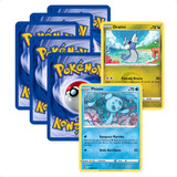 Lote 50 Cartas Pokémon Com 2 Brilhantes E 2 Raras Original