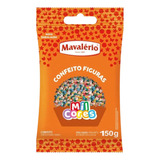 Confeito Figura Estrelinha Mavalerio Pacote 150g