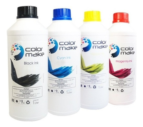 1 Litro Tinta Compatible Para Epson Dye Colormake