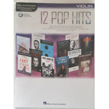 Livro 12 Pop Hits Instrumental Play Along (partitura / Violino) Hal Leonard