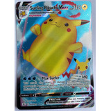 Pikachu Carta Holográfica Vmax Original Nueva Pokémon