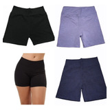 Calzas Corta Shorts / Confeccion Nacional Pack 3 Und 