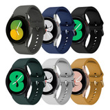 6 Correas Para Samsung Galaxy Watch 6 4 5 Pro Classic 20mm