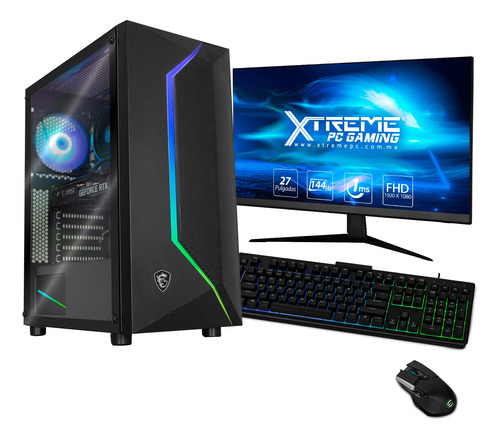 Xtreme Pc Geforce Rtx 3060 Ryzen 5 5600x 16gb 2tb Monitor 27