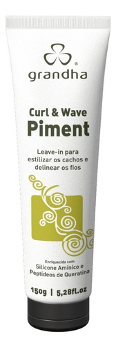 Grandha Curl & Wave Piment 150g Leave-in Ativador De Cachos