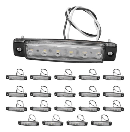 20 Luces Led, Tiras De Luces, Impermeables, Exteriores E Int