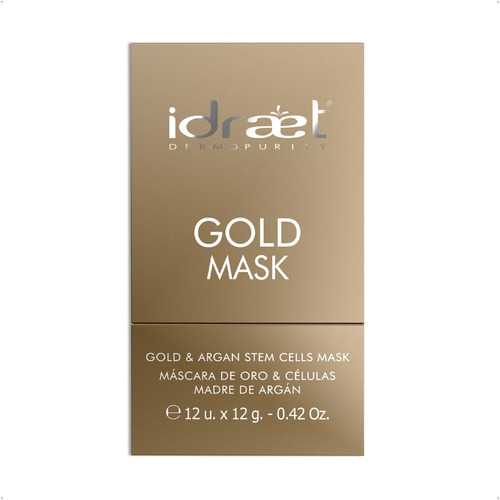 Idraet Gold Mask - 12 Pack