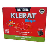 Veneno Para Ratones/lauchas/guarenes Klerat 100gr -bloque