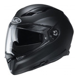 Casco Cerrado Hjc F70 Solid Negro Mate Super Outlet