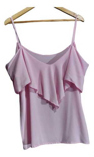 Blusa De Crep Talle Grande 