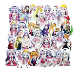 Miss Kobayashi's Dragon Maid 50 Calcomanias Stickers Anime