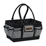 Deluxe Store And Tote, Caddy Blanco Y Negro Arte, Manua...