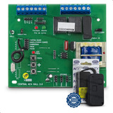 Kit Placa Motor Rossi Dz Nano Atto Dz3 + Controle Ntx Cor Verde Frequência 433mhz