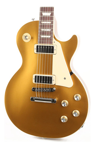 Guitarra Gibson 70s Deluxe Les Paul Gold Top Com Case
