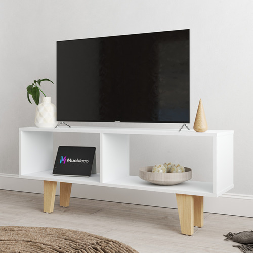 Rack Mueble Para Tv Nordico 55 Minimalista Moderno