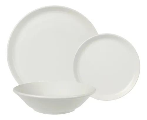 Set X 12 Piezas Playo Postre Bowl Hondo Ceramica Hitit Mate  | Envío gratis