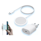 Cargador Inalambrico Para iPhone 11 12 13+adaptador 20 Watt