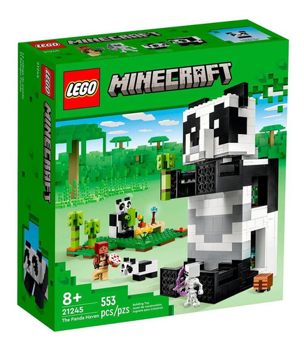 Lego Minecraft O Refugio Do Panda 553 Peças 21245