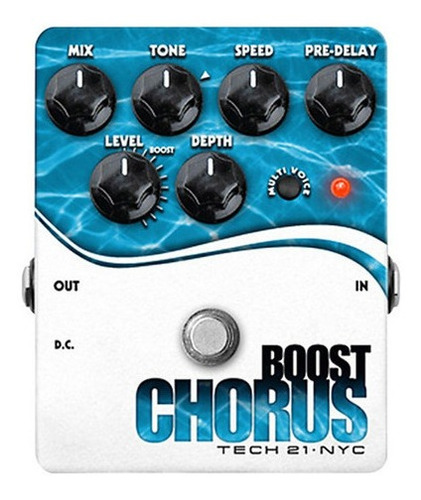 Pedal Chorus  Boost  Tech 21 Sansamp