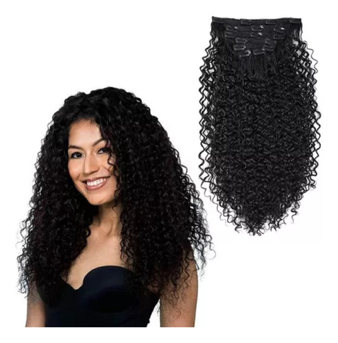 Cabelo Bio Fibra Cacheado Idêntico Cabelo Humano 60cm 150gr