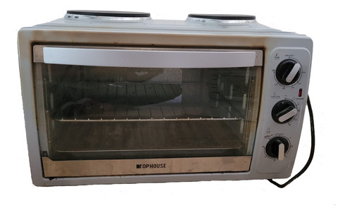 Horno De Mesa Eléctrico Top House Kws-1538hj-h7 38l Gris