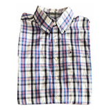 Camisa Tommy Hilfiger Hombre Manga Larga Talla M Cth202