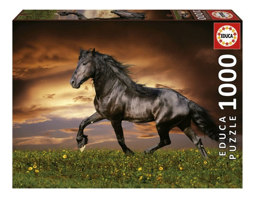 Rompecabezas Caballo Al Trote 1000 Piezas, Educa Puzzle